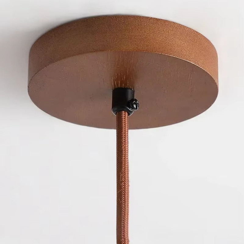 Lampe de Chevet Suspendu Style Wabi-Sabi en Pierre Naturelle – Design Naturel Élégant, Lumière Douce et Moderne