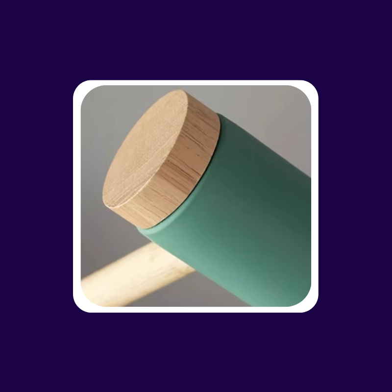 Lampe de Chevet Nordique en Bois - Tête Orientable LED, Design Moderne & Lumière Douce pour Lecture Enfant