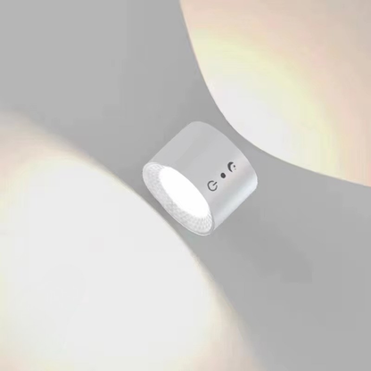 Lampe de Chevet LED Tactile 360° Rotative – Rechargeable USB, Télécommande, Design Moderne et Portable