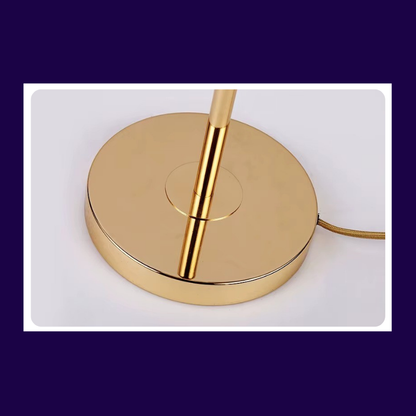 Lampe de Chevet Plumes LED Rechargeable – USB Tactile, Design Luxe en Dorée, Ambiance Romantique Élégante