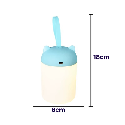 Lampe de Chevet LED Portable – Design Lanterne Moderne, Recharge USB-C, 30h d’Autonomie et Lumière Chaude Apaisante