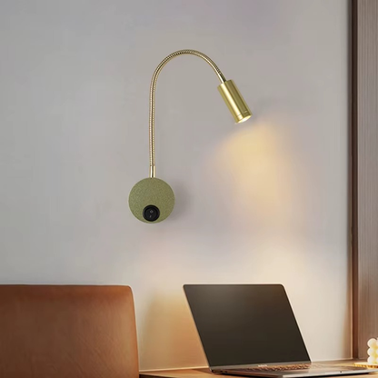 Lampe de Chevet Murale LED Flexible 360° – Col de Cygne Orientable, Parfaite pour Lecture