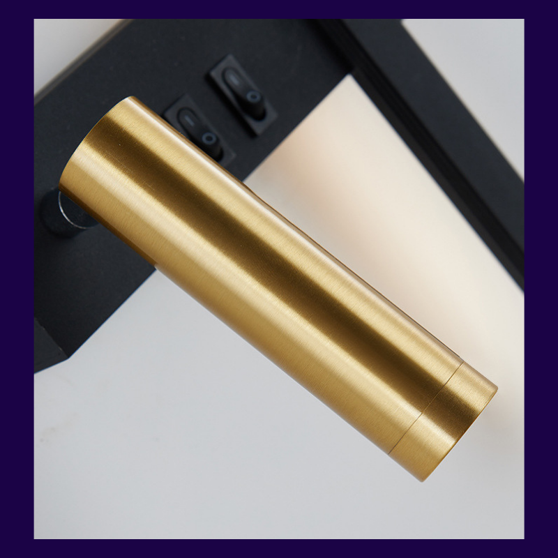 Lampe de Chevet Murale LED Moderne – Applique avec Spot Orientable, Design Nordique et Éclairage Apaisant