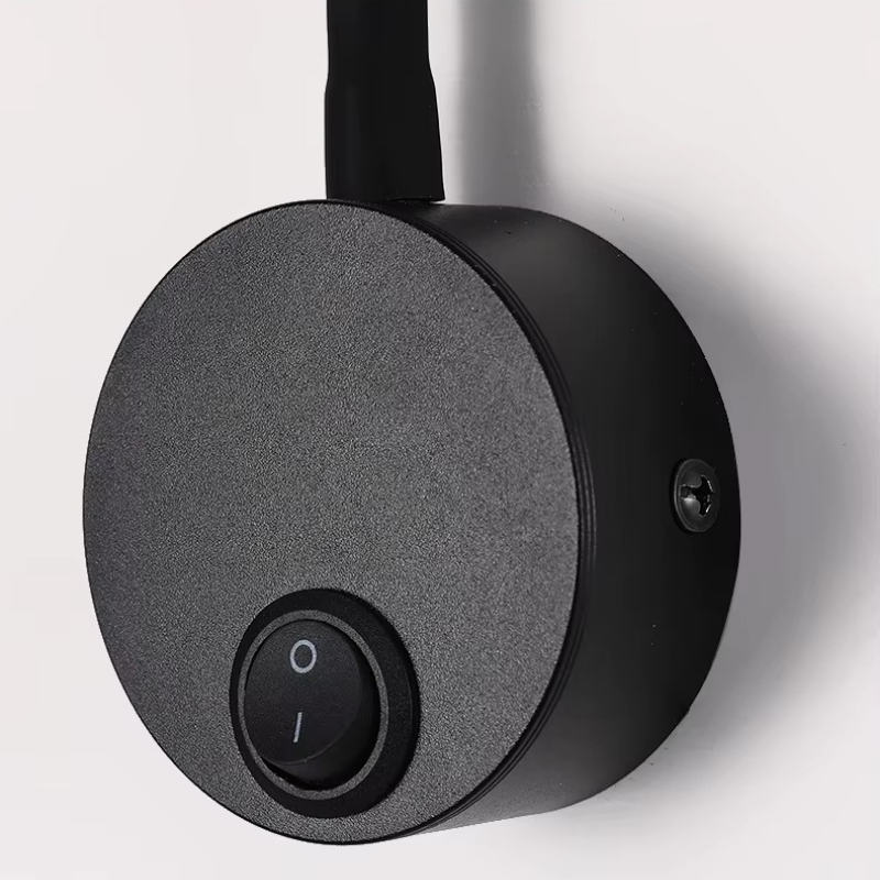 Lampe de Chevet Murale LED Flexible 360° – Col de Cygne Orientable, Parfaite pour Lecture