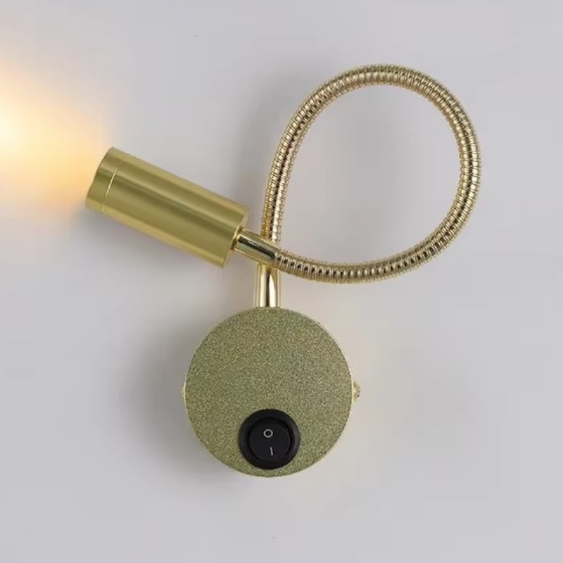 Lampe de Chevet Murale LED Flexible 360° – Col de Cygne Orientable, Parfaite pour Lecture