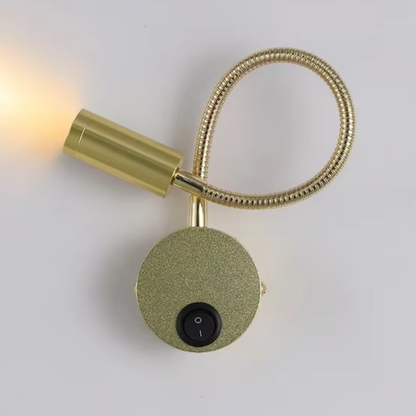 Lampe de Chevet Murale LED Flexible 360° – Col de Cygne Orientable, Parfaite pour Lecture