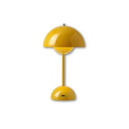 Lampe de Chevet Vintage Champignon LED Rechargeable USB – Design Moderne Tactile, 3 Niveaux de Lumière, Ambiance Cosy