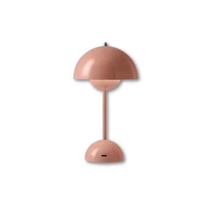 Lampe de Chevet Vintage Champignon LED Rechargeable USB – Design Moderne Tactile, 3 Niveaux de Lumière, Ambiance Cosy
