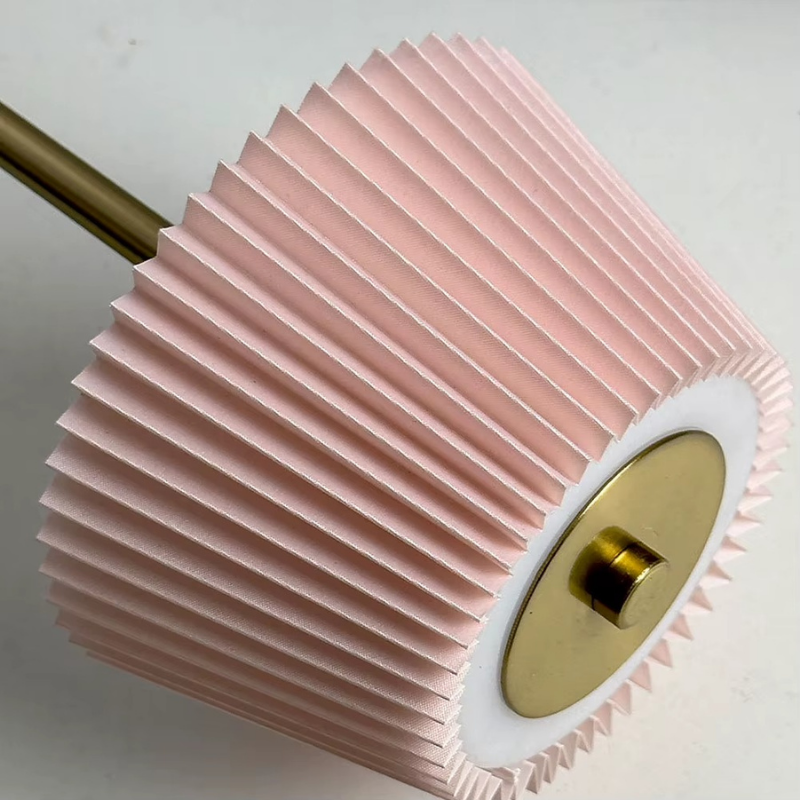 Lampe de Chevet Plissée Rechargeable USB C – Design Élégant, Sans Fil pour Ambiance Douce et Cosy