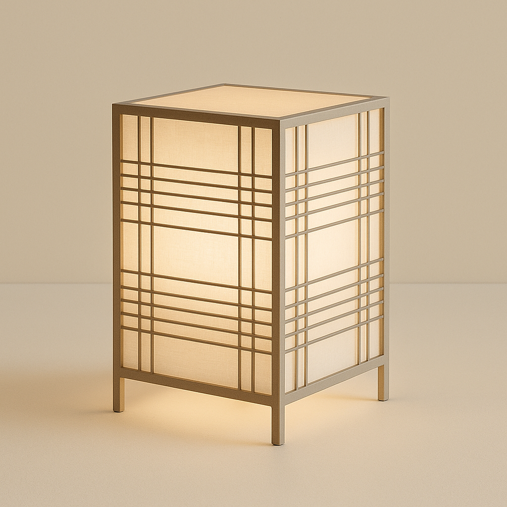 Lampe de Chevet Bambou – Tissage Japonais Minimaliste, Lumière LED Apaisante pour Ambiance Zen et Déco Élégante