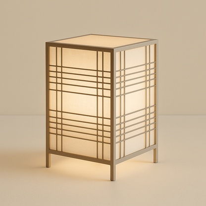 Lampe de Chevet Bambou – Tissage Japonais Minimaliste, Lumière LED Apaisante pour Ambiance Zen et Déco Élégante