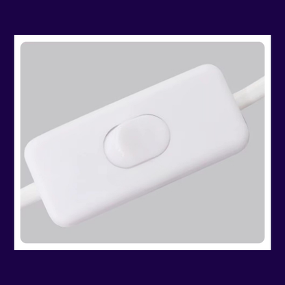 Lampe de Chevet Rétro LED avec Abat-jour en Lin – Lumière Chaude, Dimmable et Élégante pour Ambiance Cosy