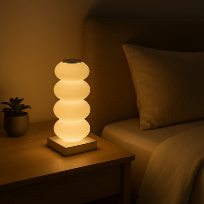 Lampe de Chevet RGB 16 Couleurs — LED Tactile Rechargeable, Éclairage Ambiance Moderne & Doux