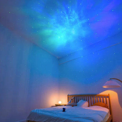 Lampe de Chevet Astronaute LED Projecteur Galaxie Sans Fil Rechargeable – Ciel Étoilé Magique, Ambiance Cosy et Rêveuse pour Chambre Enfant