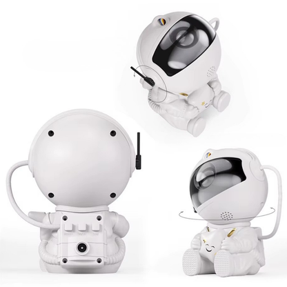 Lampe de Chevet Astronaute LED Projecteur Galaxie Sans Fil Rechargeable – Ciel Étoilé Magique, Ambiance Cosy et Rêveuse pour Chambre Enfant