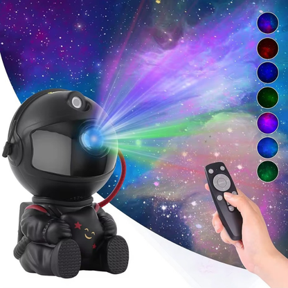 Lampe de Chevet Astronaute LED Projecteur Galaxie Sans Fil Rechargeable – Ciel Étoilé Magique, Ambiance Cosy et Rêveuse pour Chambre Enfant