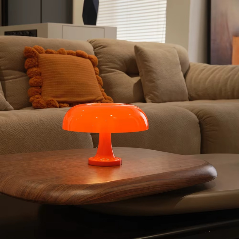 Lampe de Chevet Champignon – LED Style Rétro 70's pour Ambiance Cosy