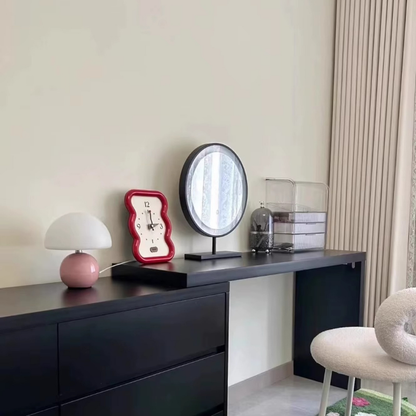 Lampe de Chevet Champignon LED – Design Moderne Blanc, Ambiance Cosy et Éclairage Apaisant