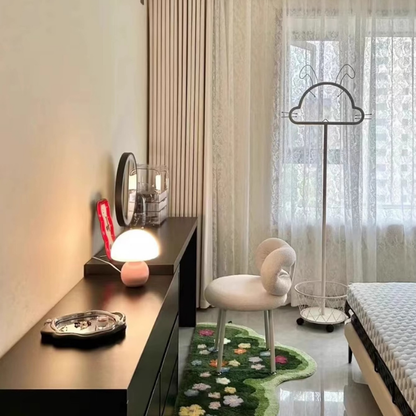 Lampe de Chevet Champignon LED – Design Moderne Blanc, Ambiance Cosy et Éclairage Apaisant