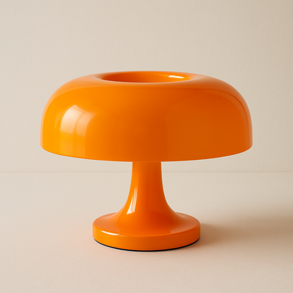 Lampe de Chevet Champignon Design Bauhaus – LED Tactile Rechargeable, Style Moderne pour Ambiance Élégante