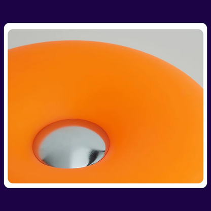 [Modifier ortographe Grip] Lampe de Chevet Donut Design Bauhaus - LED Tactile RGB 16 Couleurs, USB & Dimmable pour Ambiance Futuristique