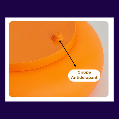 [Modifier ortographe Grip] Lampe de Chevet Donut Design Bauhaus - LED Tactile RGB 16 Couleurs, USB & Dimmable pour Ambiance Futuristique