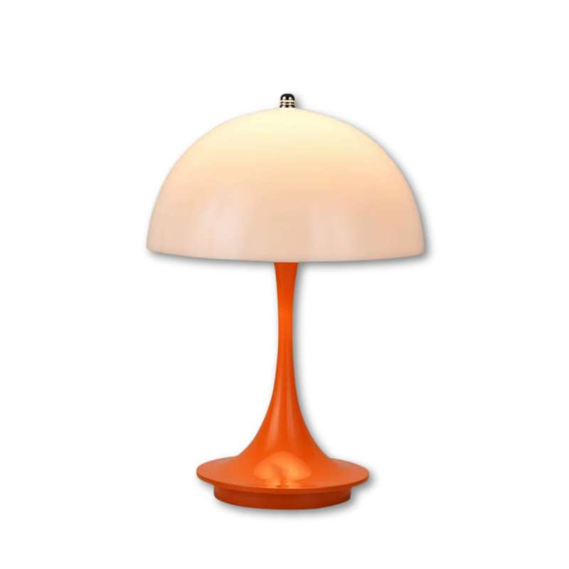 Lampe de Chevet Champignon Nordique - LED Tactile Rechargeable, Design Moderne & Éclairage Dimmable Élégant