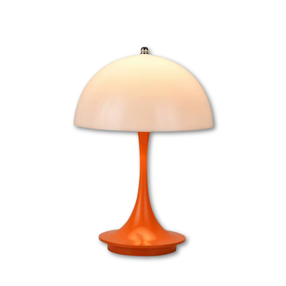 Lampe de Chevet Champignon Nordique - LED Tactile Rechargeable, Design Moderne & Éclairage Dimmable Élégant