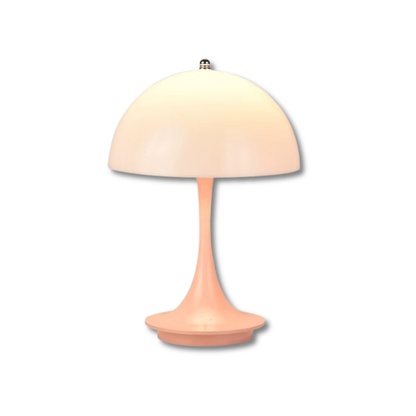 Lampe de Chevet Champignon Nordique - LED Tactile Rechargeable, Design Moderne & Éclairage Dimmable Élégant