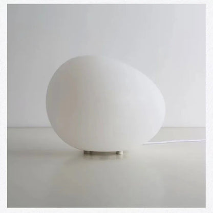 Lampe de Chevet Galet LED – Design Minimaliste Moderne, 3 Intensités Réglables pour Ambiance Douce et Apaisante