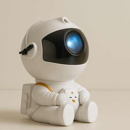 Lampe de Chevet Astronaute LED Projecteur Galaxie – Ciel Étoilé Magique, Ambiance Cosy et Rêveuse pour Chambre Enfant