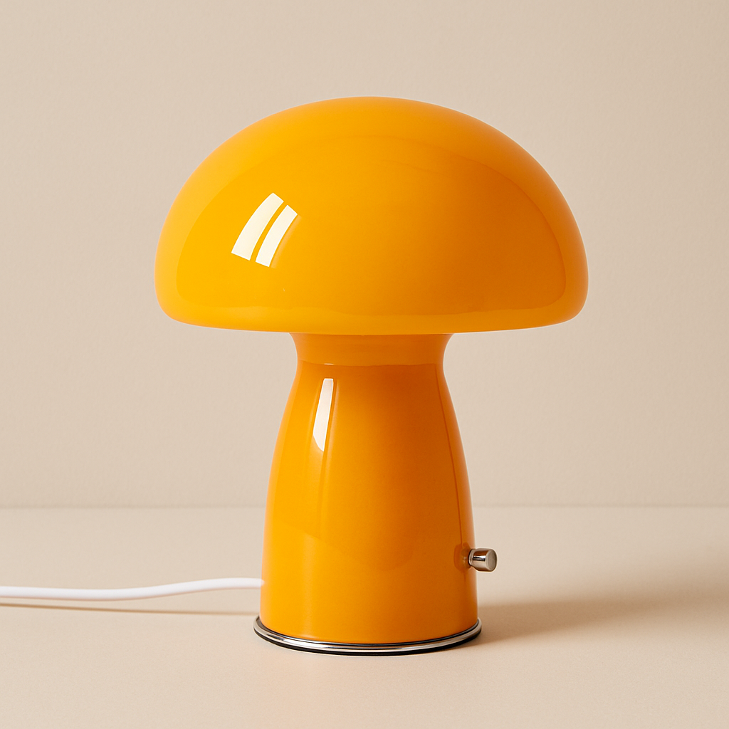 Lampe de Chevet LED Champignon – Design Moderne Tricolore USB, Lumière Apaisante et Ambiance Cosy