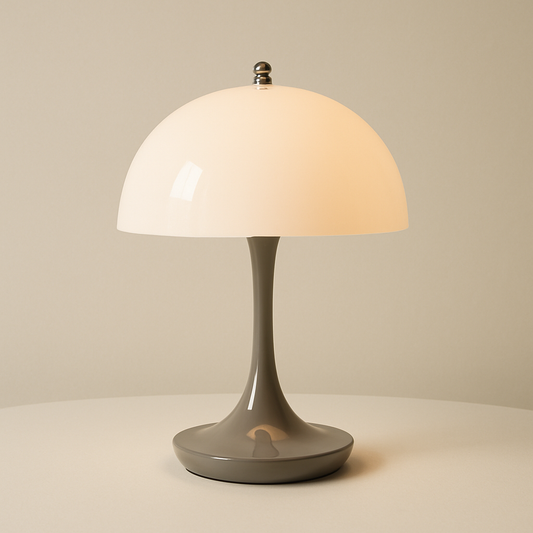 Lampe de Chevet Champignon Nordique — LED Tactile Rechargeable, Design Moderne & Éclairage Dimmable Élégant